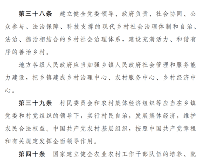 如何促进乡村振兴？这部“干货满满”的《乡村振兴促进法》为你解答